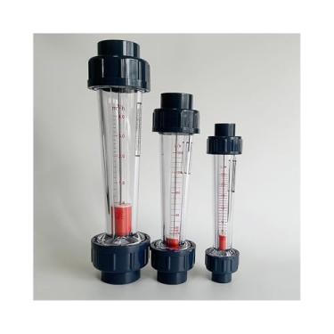 Imagem de Medidor De Vazão De Flutuador De Plástico LZS-15/25/32/40/50/65, Rotâmetro Para Medição De Vazão De Água Em Tubulação Curta, Faixa De Medição De 0 A 60 °C, 1 Unidade(Direct Port,DN15 100-1000L/H)