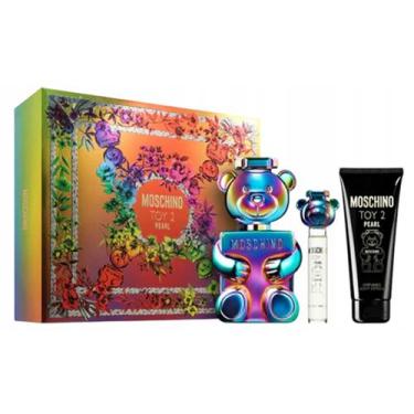 Imagem de Kit Perfume Feminino Toy 2 Pearl de Moschino EDP 100ml + Body Lotion 7