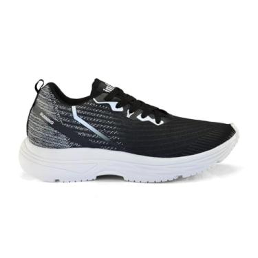 Imagem de Tênis Masculino Infily para Academia Corrida Caminhada Treino Crossfit Leve Confortável Sola Macia Microexpandida Resistente à Água Cano Baixo Oxford Respirável (Preto/Branco, BR, Adulto, Numérico, M, 36)