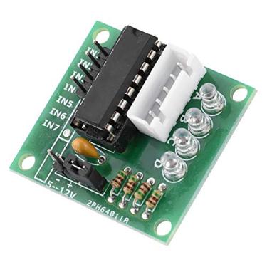 Imagem de AYNEFY Motor de Passo DC 5V Módulo Controlador de Alta Potência de 4 Fases Com Indicadores LED Interface Plug and Play Placa de Expansão ULN2003 para Motor de Passo 5 Pcs Driver Board