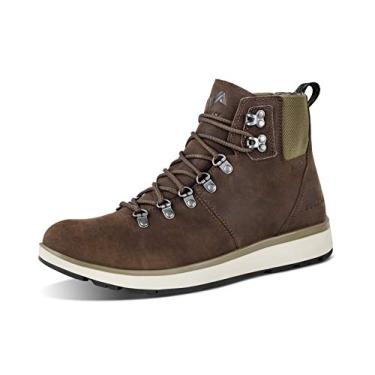 Imagem de Forsake Davos High – Bota masculina impermeável de couro premium, Mocha, 11