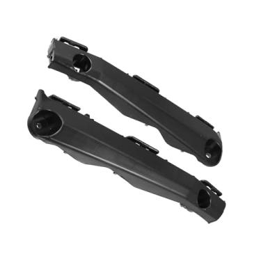 Imagem de Boxonly Par de suportes de retenção de para-choque dianteiro esquerdo e direito compatível com Toyota Camry 2012-2015 OE 5253606120 5253506130 Suporte de plástico preto durável