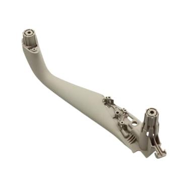 Imagem de Capa de acabamento da maçaneta interna da porta dianteira e traseira esquerda e direita, compatível com BMW Série 5 M5 G30 G31 F90 2017 2018 2019 2020 2021 51417438521(Oyster Front Right)