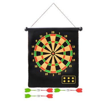 Imagem de Placa de dardo magnético, placa de dardo magnética,Jogo interno e externo | Placa de magnético para crianças adultos, estocando brinquedos, jogos de tabuleiro Dartboard