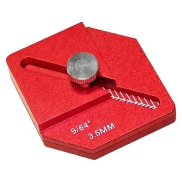 Imagem de Ｂｅｓｇａ Régua de medição de precisão para carpintaria, para medir e marcar pequenos desvios.