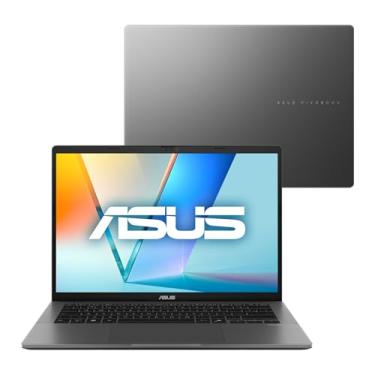 Imagem de Notebook ASUS Vivobook S14, Core Ultra 7, 16 GB, 512 GB, KeepOS, 14'' Nivel IPS 60Hz, Matte Gray - S3407CA-LY121
