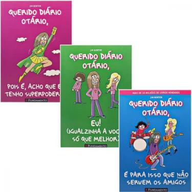 Imagem de Coleção Querido Diario Otário - 3 volumes - Livros 10, 11 e 12 - Funda