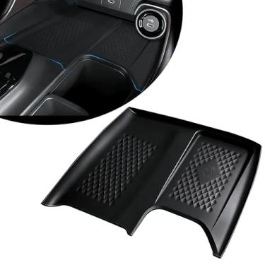 Imagem de Erivis Tapete de carregamento sem fio para console central antiderrapante almofada protetora de silicone para Toyota Grand Highlander 2024 2025 2026 acessórios interiores, forro de carregador de