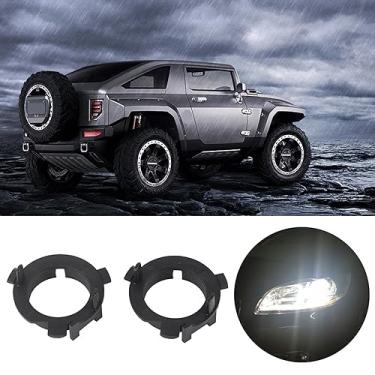 Imagem de SPYMINNPOO Suporte Retentor de Adaptador de Farol LED H7 Adequado para Sorento Veloster Santa Fe, Material Plástico Durável de, Fácil Instalação para Entusiastas de Carros