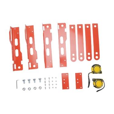 Imagem de Generic Ferramenta de Alinhamento de Roda Resistente, Ajuste Eficiente de Placa para Carros, Suv, 5m, Fitas de Medição para Garagem Doméstica (Laranja)