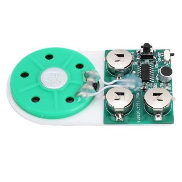 Imagem de GOTOTOP Módulo de Gravação de Voz de 4 Minutos, Módulo de Reprodução de Gravação de Som Personalizado, Alto-falante de 40mm para Cartões, Molduras de Fotos, álbuns de Recortes