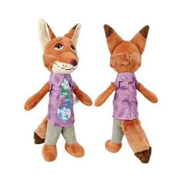 Imagem de Brinquedos De Pelúcia Da Disney Zootopia, Judy a Coelhinha E Nick O Ra