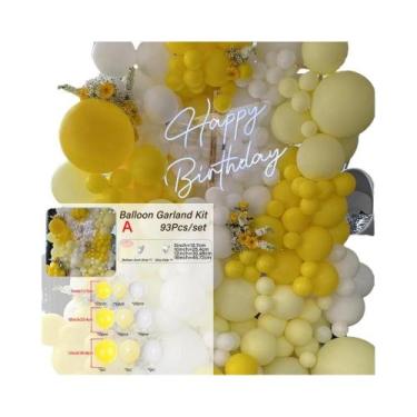 Imagem de Kit De Arco De Balões De Látex Coloridos Para Casamentos, Aniversários