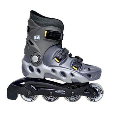 Imagem de Patins Spectro Inline Iniciante Traxart Cinza-Unissex