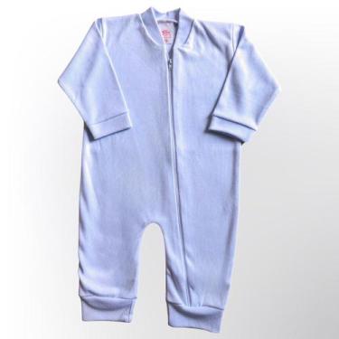 Imagem de Kit 5 Pijama para Bebê com Ziper Conforto sem Complicações - Jolen Bab