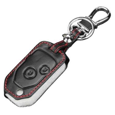 Imagem de Capa de couro para chave de carro remota com 2/3 botões, compatível com Honda Accord/Fit/Odyssey/Civic, capa dobrável dobrável para chave(2 buttons)