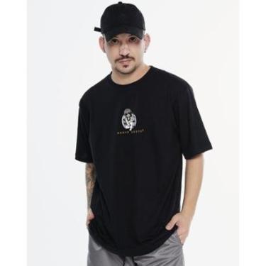 Imagem de Camiseta Regular Estampada - Segundo Anjo Masculina-Masculino