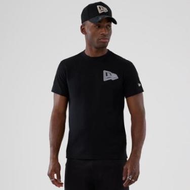 Imagem de CAMISETA NEW ERA LIFESTYLE BRANDED PRETO-Masculino