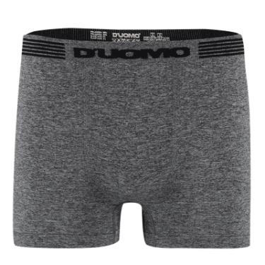 Imagem de CUECA BOXER DUOMO MICROFIBRA SEM COSTURA  - DM 1002 MESCLA PRETO - G
