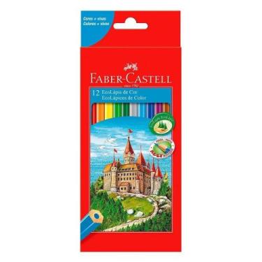 Imagem de Lápis de Cor Faber Castell 12 Cores 120112G - Faber-Castell