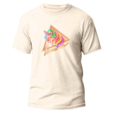 Imagem de Camiseta Básica Algodão Premium Estampa Digital Unicórnio - Pavesi, Of