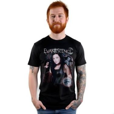 Imagem de Camiseta Preta Evanescence - Estilo e Emoção-Unissex