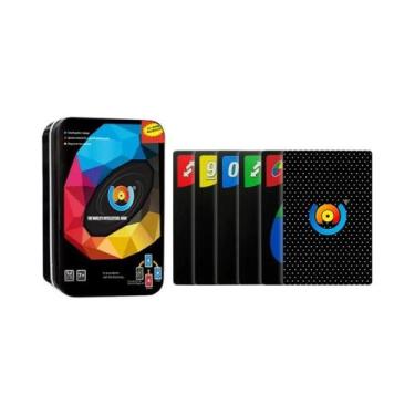 Imagem de Jogo De Tabuleiro Familiar NOITE DE JOGOS! UM FLIP! 112 Cartas De Bara