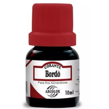 Imagem de Corante Líquido Alimentício Arcolor 10ml vermelho bordô