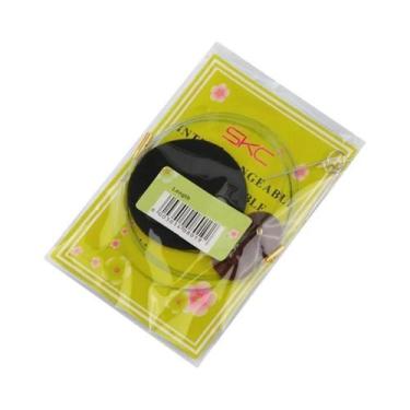 Imagem de Agulhas De Tricô Circulares E De Ponta Dupla Com Cabo De Sândalo De Ta