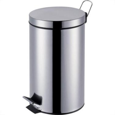 Imagem de Lixeira Mor Inox 20L Com Pedal 8224