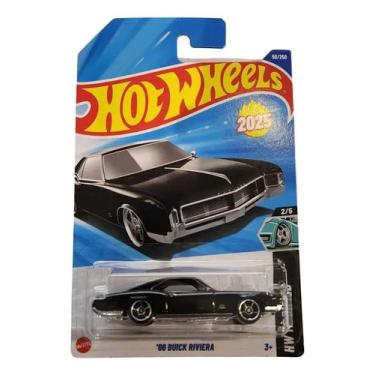 Imagem de Carrinho Hot Wheels 66 Buick Riviera Black Preto - Mattel
