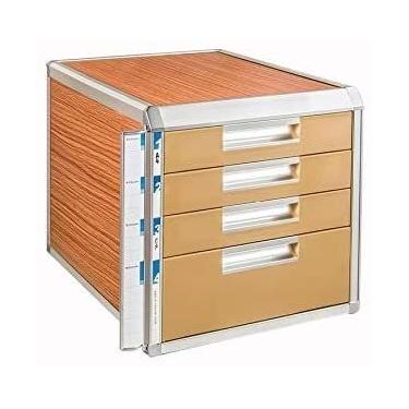 Imagem de Gavetas Armário de armazenamento de arquivos caixa de arquivo suprimentos de escritório caixa de armazenamento portátil e organizada (cor: B1, tamanho: grande -grandes) (A1 médio 4)