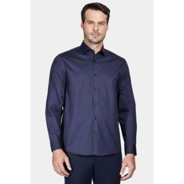 Imagem de Camisa Aramis Manga Longa Regular em Tricoline Stretch-Masculino