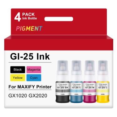 Imagem de Frascos de recarga de tinta Msudoku Pigment GI-25 GI25 190 ml (pacote 