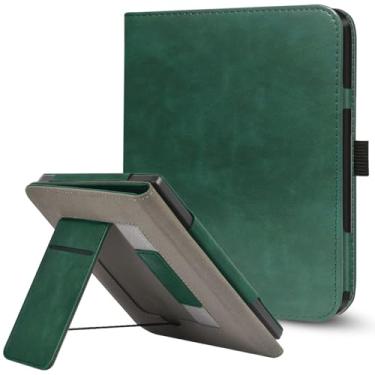 Imagem de Capa com suporte para 17.8 cm Kobo Libra Cor/Kobo Libra 2 (Verde Meia-Noite)