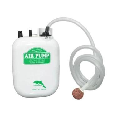 Imagem de Bomba De Ar Para Aquário Com Bateria Potente E Resistente À Água Para 