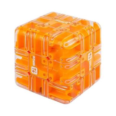 Imagem de Brinquedo Educacional Cubo Mágico 3D Labirinto Jogo De Quebra-Cabeça D