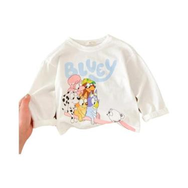 Imagem de Camiseta Disney De Manga Comprida Para Meninas, Blusa Moderna De Prima