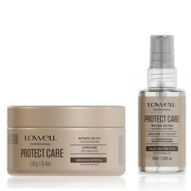 Imagem de Lowell Protect Care Mascara 240g Oleo Finalizador 30ml
