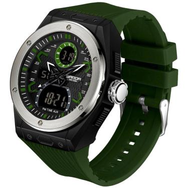 Imagem de Relógio Masculino Dupla Exibição Digital A Prova D`Água