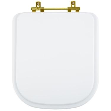 Imagem de Tampa De Vaso Quadra Branco Para Bacia Deca