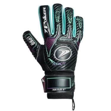 Imagem de Luva Futebol de Campo Profissional Hug Flex 5 01160 - Poker, Pt, Cel, 