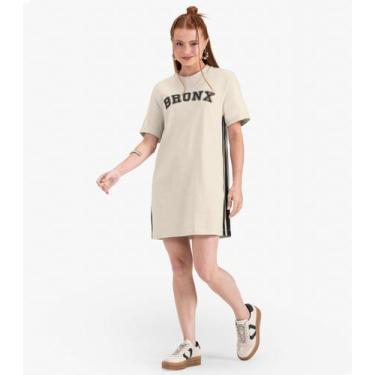 Imagem de Vestido Juvenil Curto em Malhão Minty Bege, 12, Bege