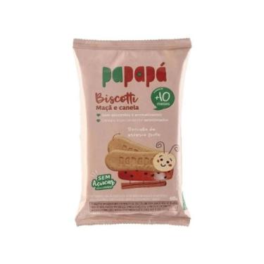 Imagem de Biscoito Infantil Organico Sabor Maçã e Canela Papapá 60g