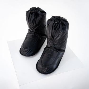 Imagem de Bota Polaina De Chuva Impermeável Motoqueiro Moto Solado - Protercapas