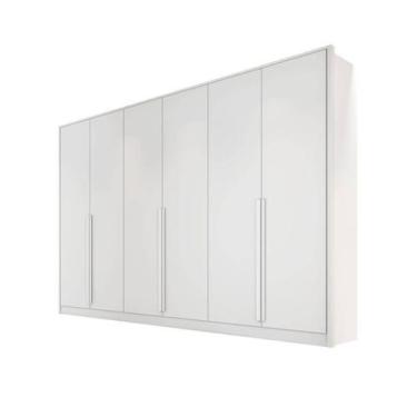 Imagem de Guarda-Roupa Casal 6 Portas 9 Gav - Ibiza-Branco - Bianchi - Bianchi M