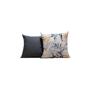 Imagem de Capas Almofadas 45 x 45 Estampa Floral Conjunto 2 Peças - Nallu Decor,