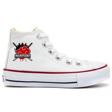 Imagem de Tênis Naruto Cano Alto Akatsuki Gang Bota Oferta Promoção - Milene Sto