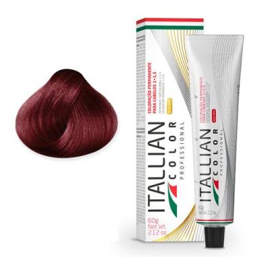 Imagem de Coloração Itallian Color 60g Profissional Cor:6.62 Louro Escuro Vermel