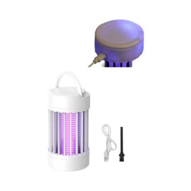 Imagem de Lâmpada Elétrica USB 5V Para Matar Mosquitos Com Luz UV, Armadilha Par